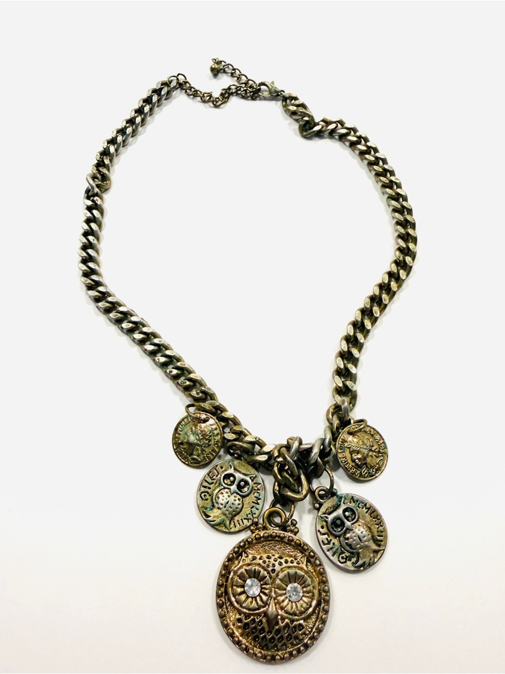 Owl Charm Necklace
